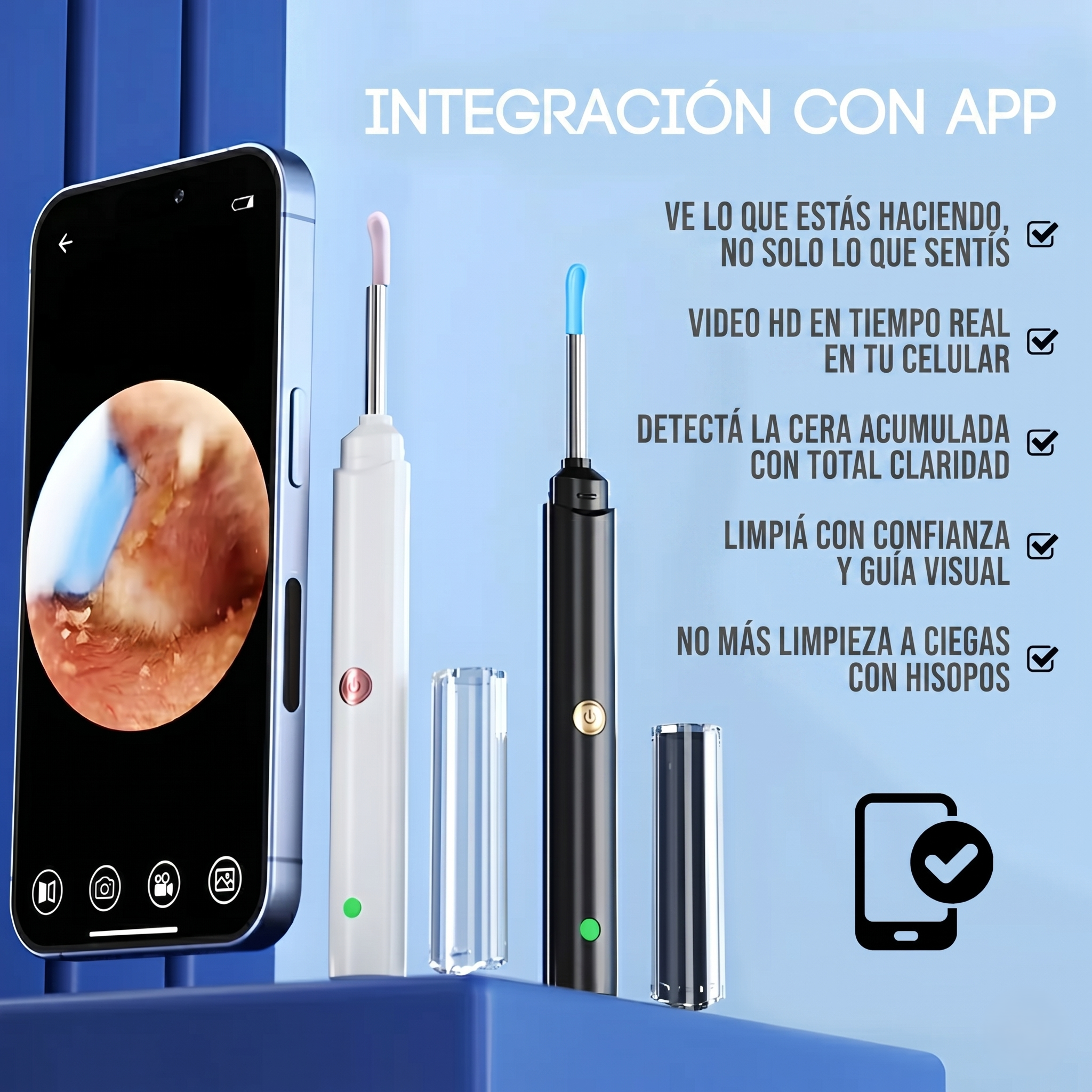 Limpieza guiada, paso a paso