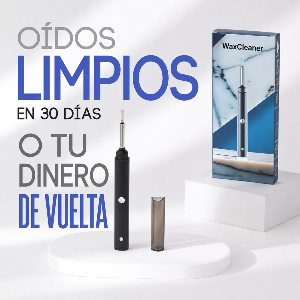 WaxCleaner™ – Limpiador de Oídos Inteligente con Cámara HD