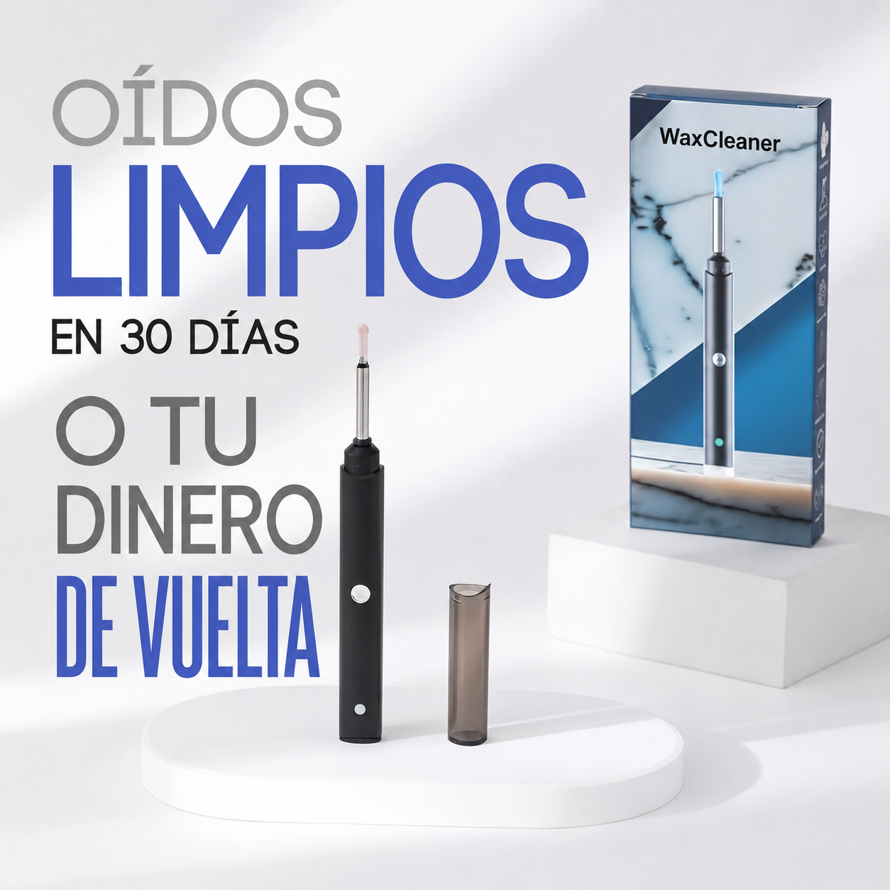 Chau hisopos. Hola cámara HD.